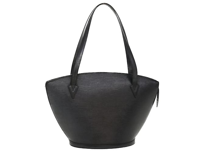 LOUIS VUITTON Epi Saint Jacques Shopping Shoulder Bag Black M52262 LV Auth 38404 Leather  ref.857500