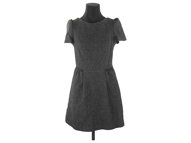 Ba Sh Ba sh dress 36 Grey Wool ref.857678 Joli Closet