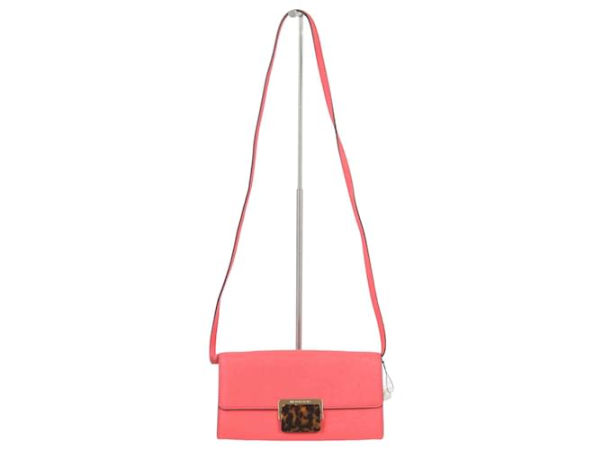 Shoulder strap Michael Kors Pink Leather  ref.857761