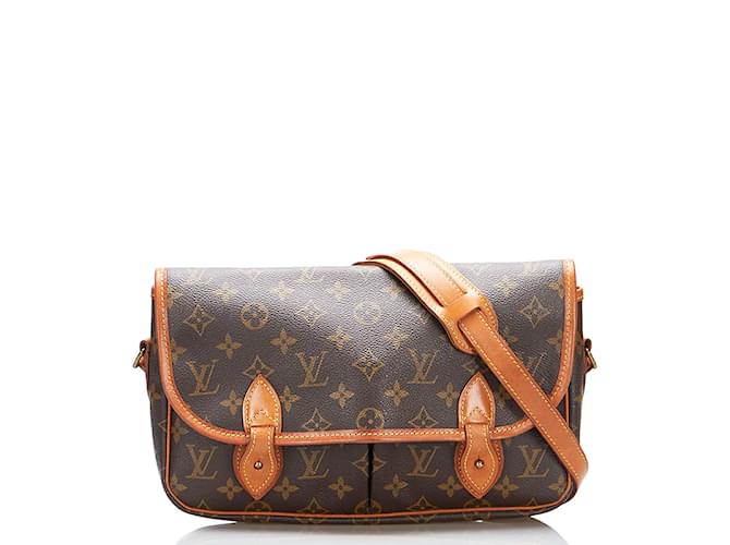 Louis Vuitton Monogram Gibeciere MM M42247 Brown Cloth ref.857928 - Joli  Closet