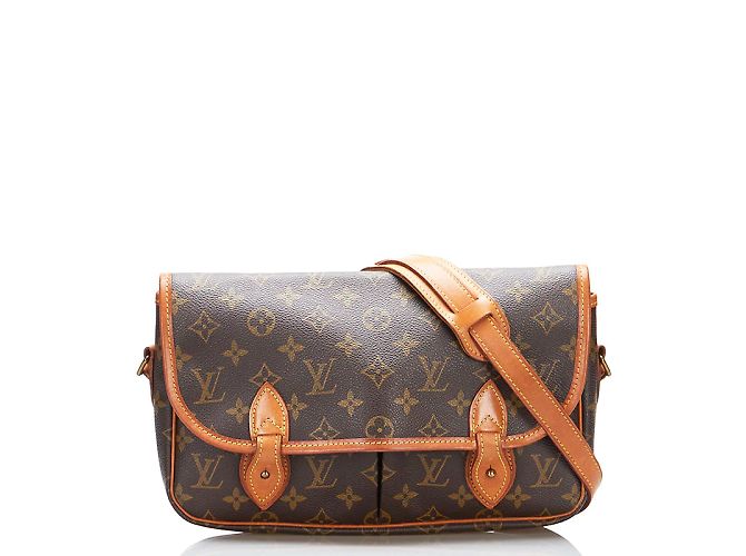 Gibeciere Louis Vuitton Monogramme Gibecière MM M42247 Marron