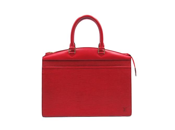 Louis Vuitton Epi Riviera Bag M48187 Red Leather Pony-style