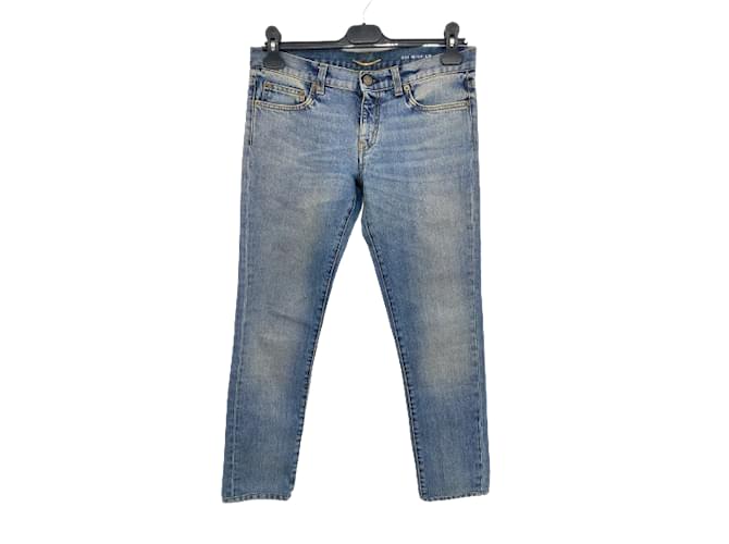 SAINT LAURENT  Jeans T.US 27 Denim - Jeans Blue  ref.858037