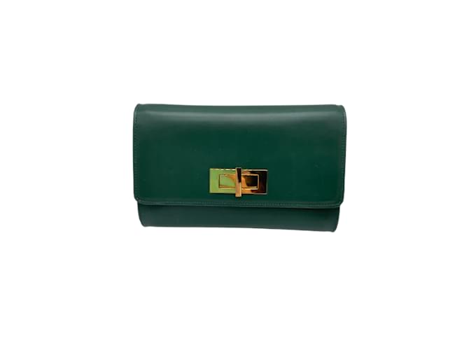 Autre Marque Georges Hobeika handbags T.  Leather Green  ref.858061