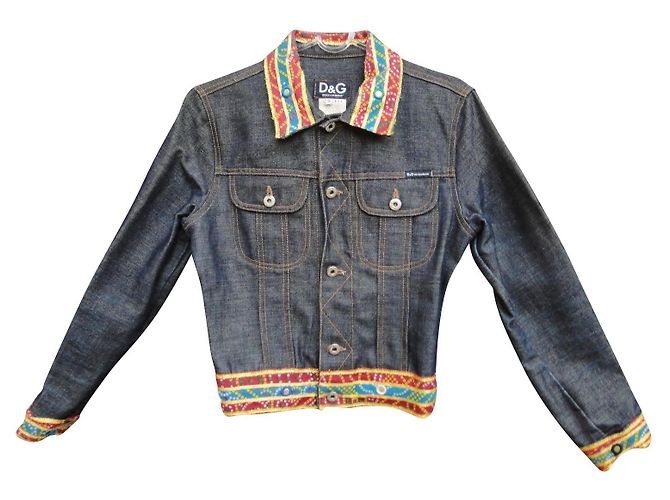 Jeansjacke Dolce & Gabbana Größe S Blau