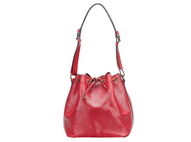 Louis Vuitton Epi Noe Tricolor M44084 Red Leather Pony-style calfskin  ref.1008191 - Joli Closet