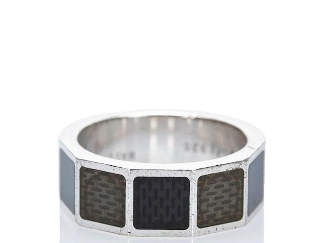 Louis Vuitton Damier Ring M65714 Silvery Silver Metal ref.858747 - Joli  Closet
