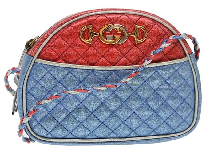 Red and 2025 blue gucci bag