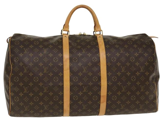 Louis Vuitton Monograma Keepall 60 Boston Bag M41422 LV Auth ep757 Lona  ref.859307