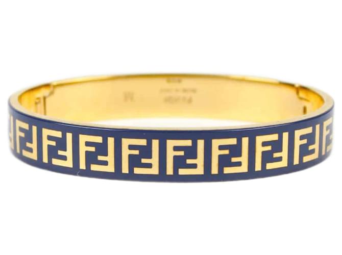 FENDI Bracelets T.  métal Bleu Marine  ref.859405
