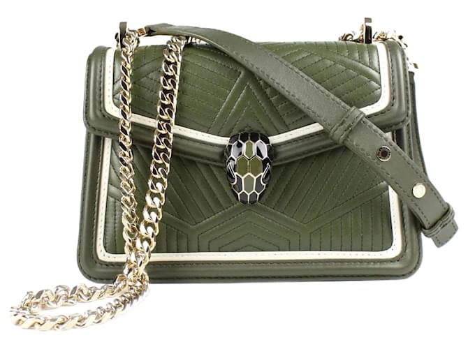 Marque Bulgari Sac Bulgari Vert Bvlgari Sac Bandoulière Serpenti Vert