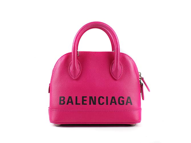 City BALENCIAGA Handtaschen T.  Rindsleder Pink  ref.859523
