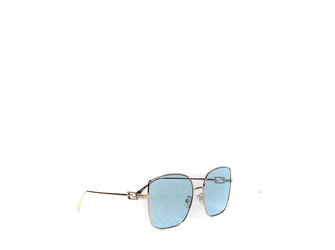 FENDI  Sunglasses T.  metal Golden  ref.859688