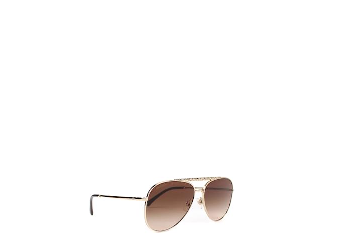 CHANEL Sunglasses T. metal Golden ref.859691 - Joli Closet