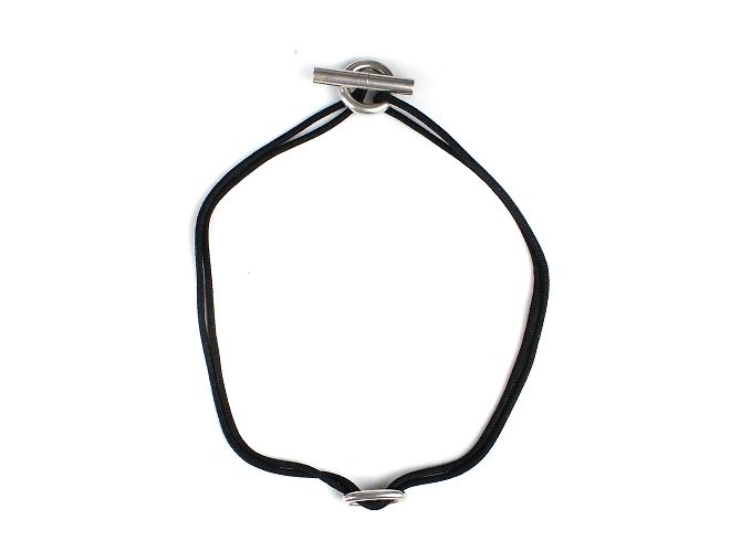 HERMÈS - Collana Skipper Nero 