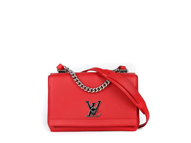 LOUIS VUITTON  Handbags T.  Leather Red  ref.859725