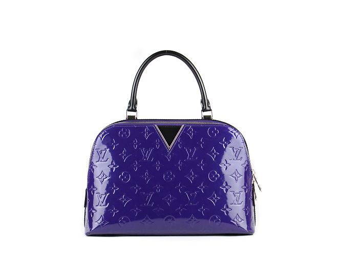 LOUIS VUITTON Handtaschen T.  Rindsleder Lila