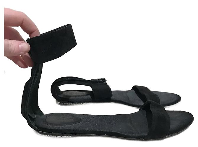 Chloé Sandali CHLOE T.EU 35.5 Camoscio Nero