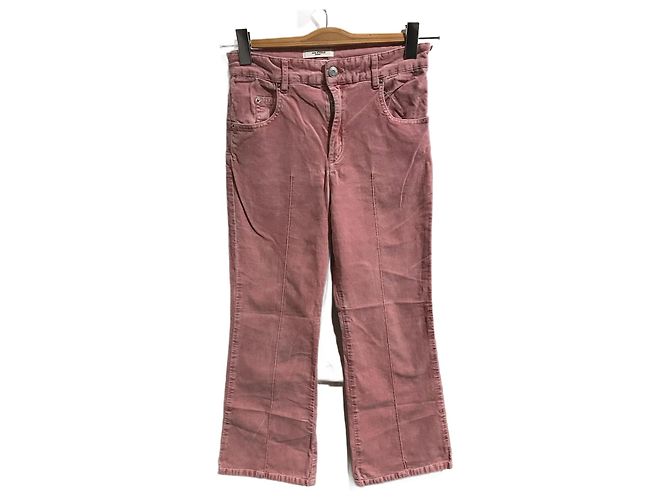 ISABEL MARANT ETOILE Jeans T.FR 36 Algodón Rosa