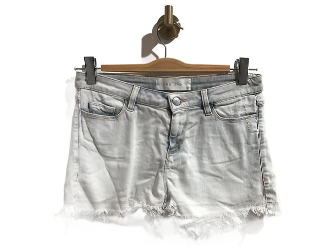IRO Shorts T.International S Algodão Cinza