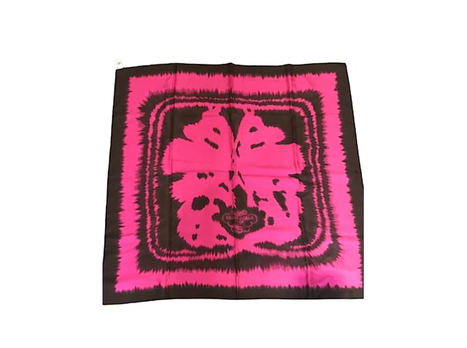 Hermès HERMES  Scarves T.  silk Pink  ref.859938