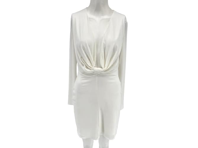Halston Heritage HALSTON  Dresses T.0-5 4 Polyester White  ref.860337