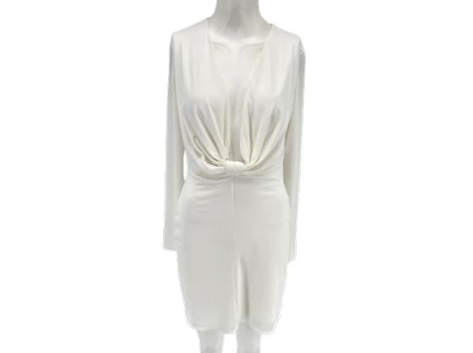 Halston Heritage Halston Kleider T.0-5 4 Polyester Weiß