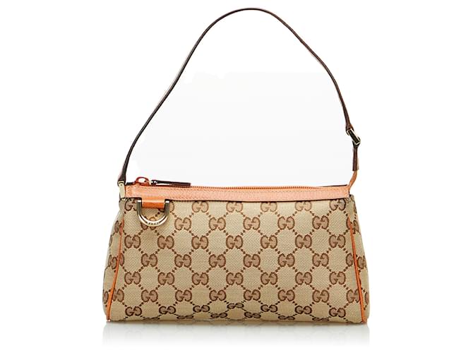 Gucci Leather Exterior Baguette Bags & Handbags for Women