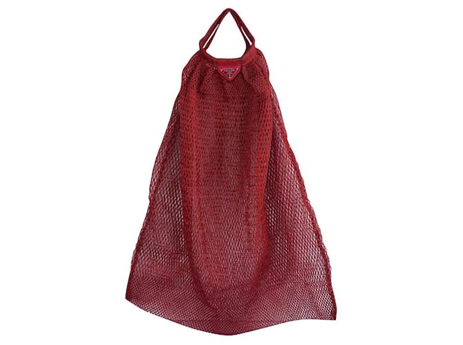 Prada mesh online bag