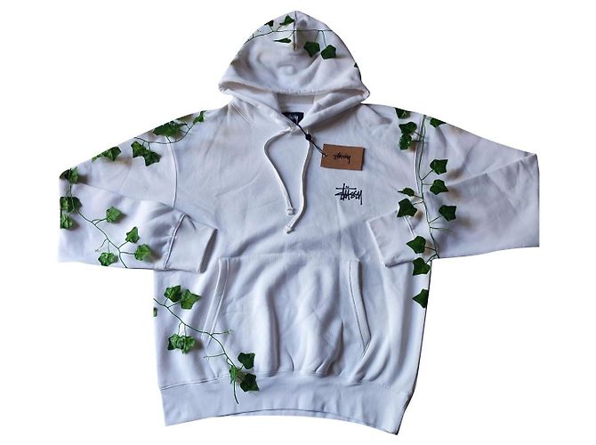Autre Marque Stussy Sweatshirt weiß 