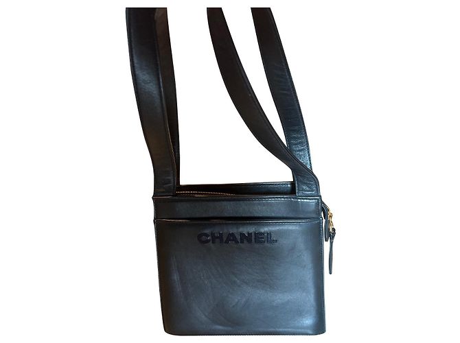 Chanel 1997 Cabas trapèze Noir