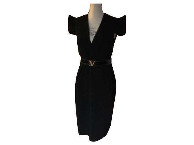 Alexandre Vauthier Bleistiftkleid Schwarz