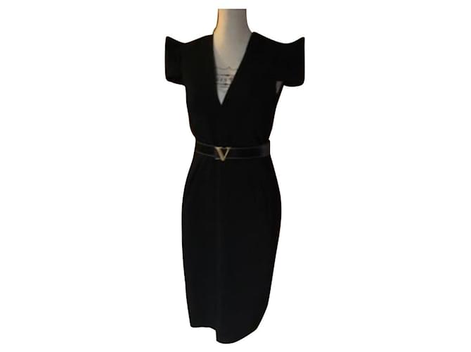 Alexandre Vauthier ÉPAULETTES Polyester Noir  ref.861448