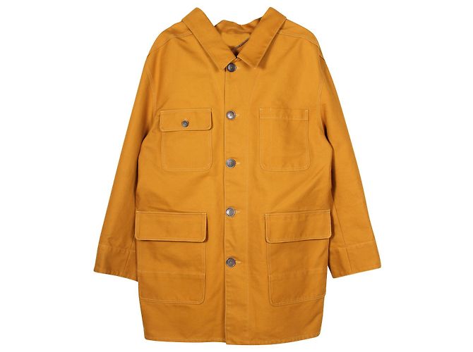 Giacca Balenciaga in Cotone Giallo