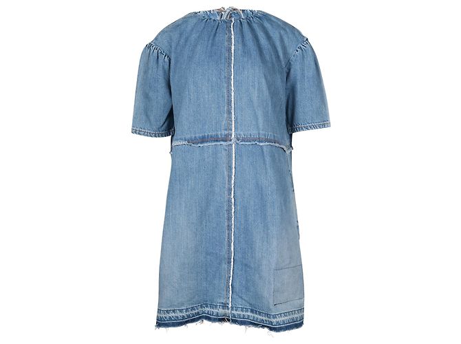 Abito in denim Marc Jacobs in cotone blu
