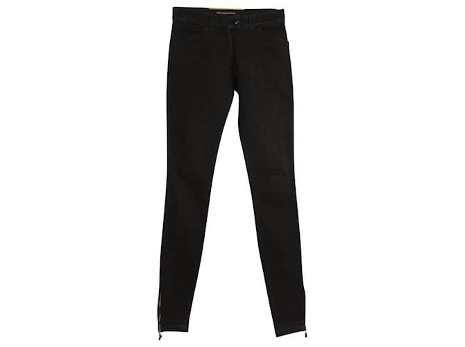 Calça jeans skinny Balenciaga em algodão preto  ref.861616