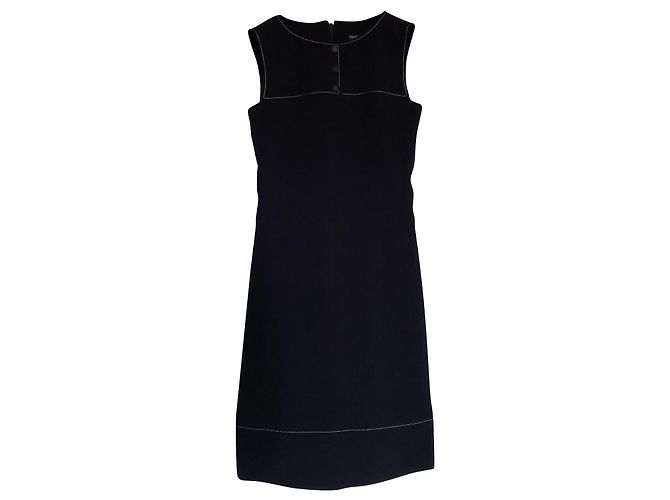 Chanel dunkelblaues Anzugkleid
