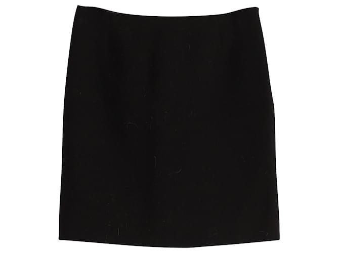 Minifalda Tom Ford de lana negra Negro  ref.861716