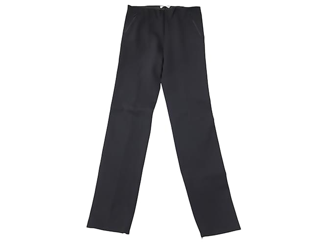 Pantalones de poliamida gris con bajo con cremallera Corza de The Row Nylon  ref.861851