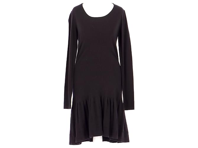 Claudie Pierlot robe Black Polyester  ref.861928