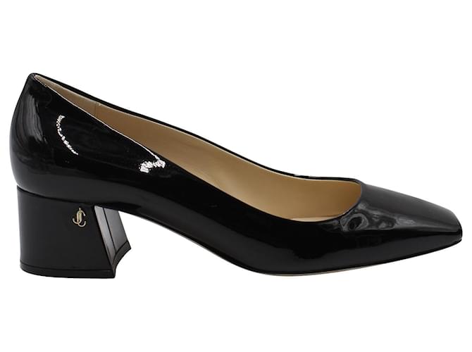 Jimmy Choo Dianne 45 Pumps in Black Patent Leather  ref.862196