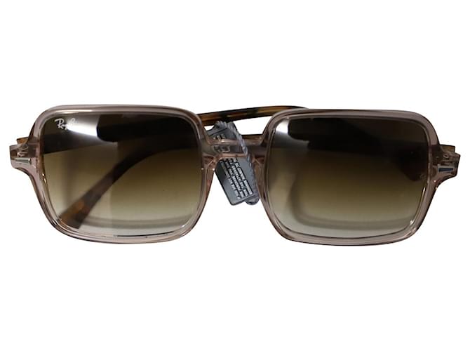 Ray-Ban Square II Sonnenbrille in mehrfarbigem Acetat Mehrfarben Zellulosefaser  ref.862227