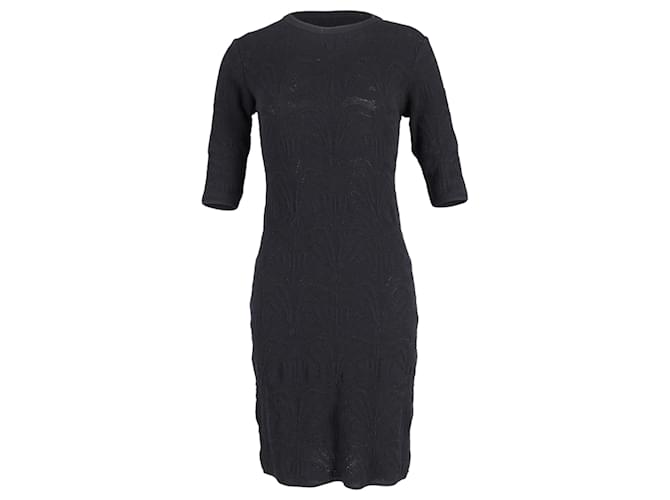 Missoni Lace Sheath Dress in Black Cotton Wool   ref.862251