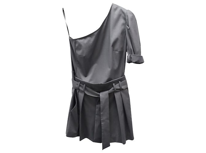 Iro Laurena Romper in Grey Polyamide