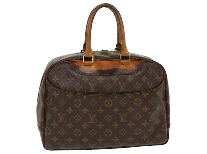 LOUIS VUITTON Monogram Deauville Hand Bag M47270 LV Auth th3478 Cloth  ref.862472