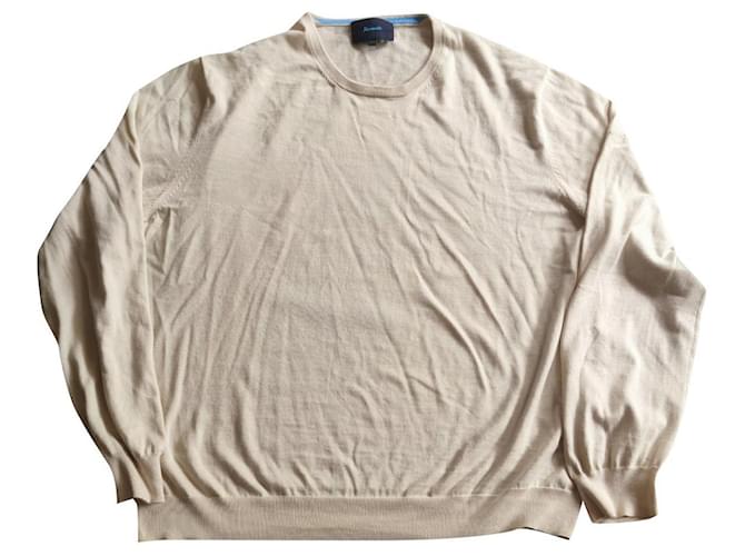 Façonnable Sweaters Cream Cotton  ref.862515