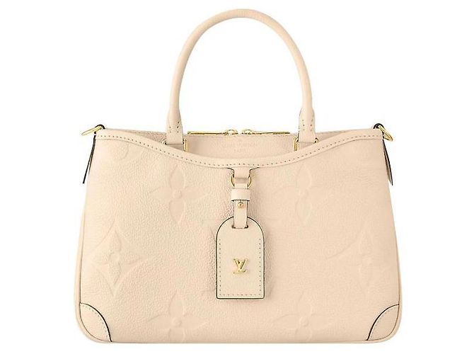 Louis Vuitton LV Trianon PM beiges Leder