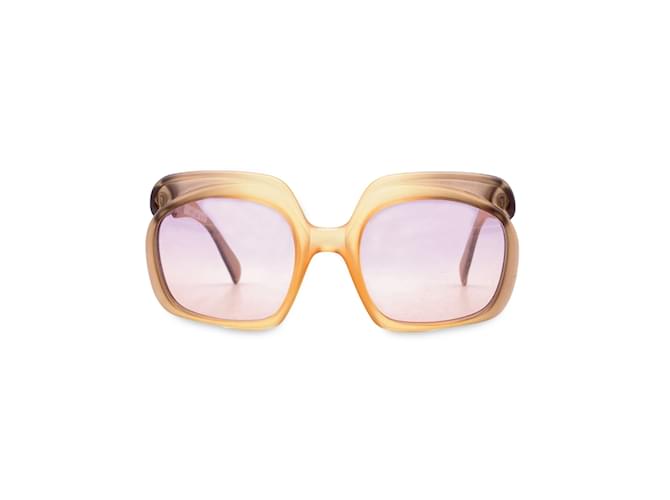Christian Dior occhiali da sole vintage 2009 368 Lente rosa chiaro 52/22 135MM Arancione Plastica  ref.862646