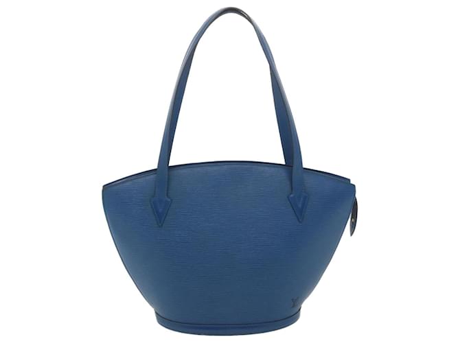 Louis Vuitton Saint Jacques Blue Leather  ref.862863