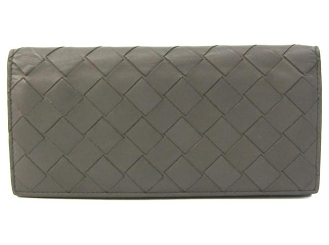 Bottega Veneta Grey Leather  ref.863169